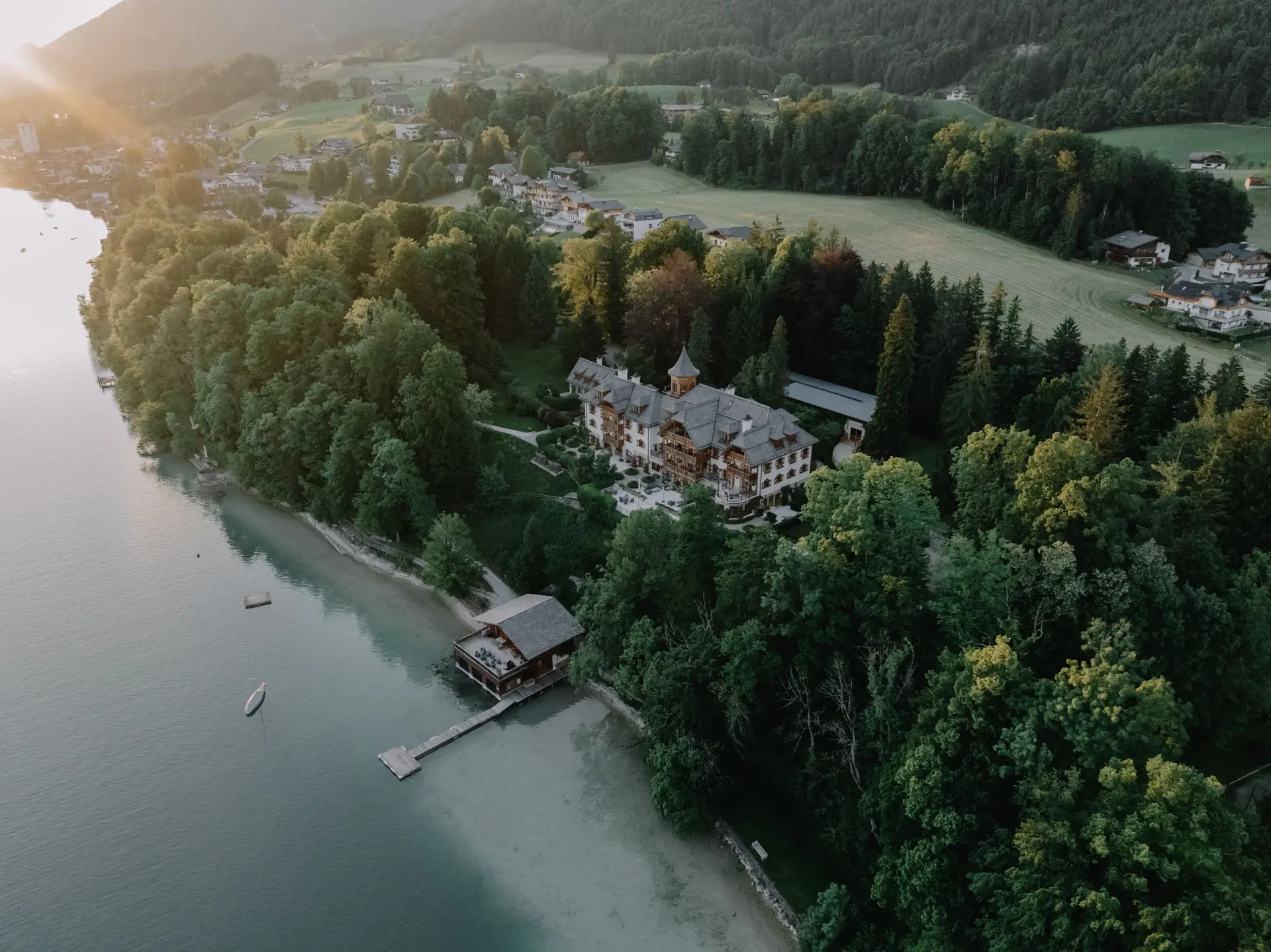 Architektur des Luxusresorts