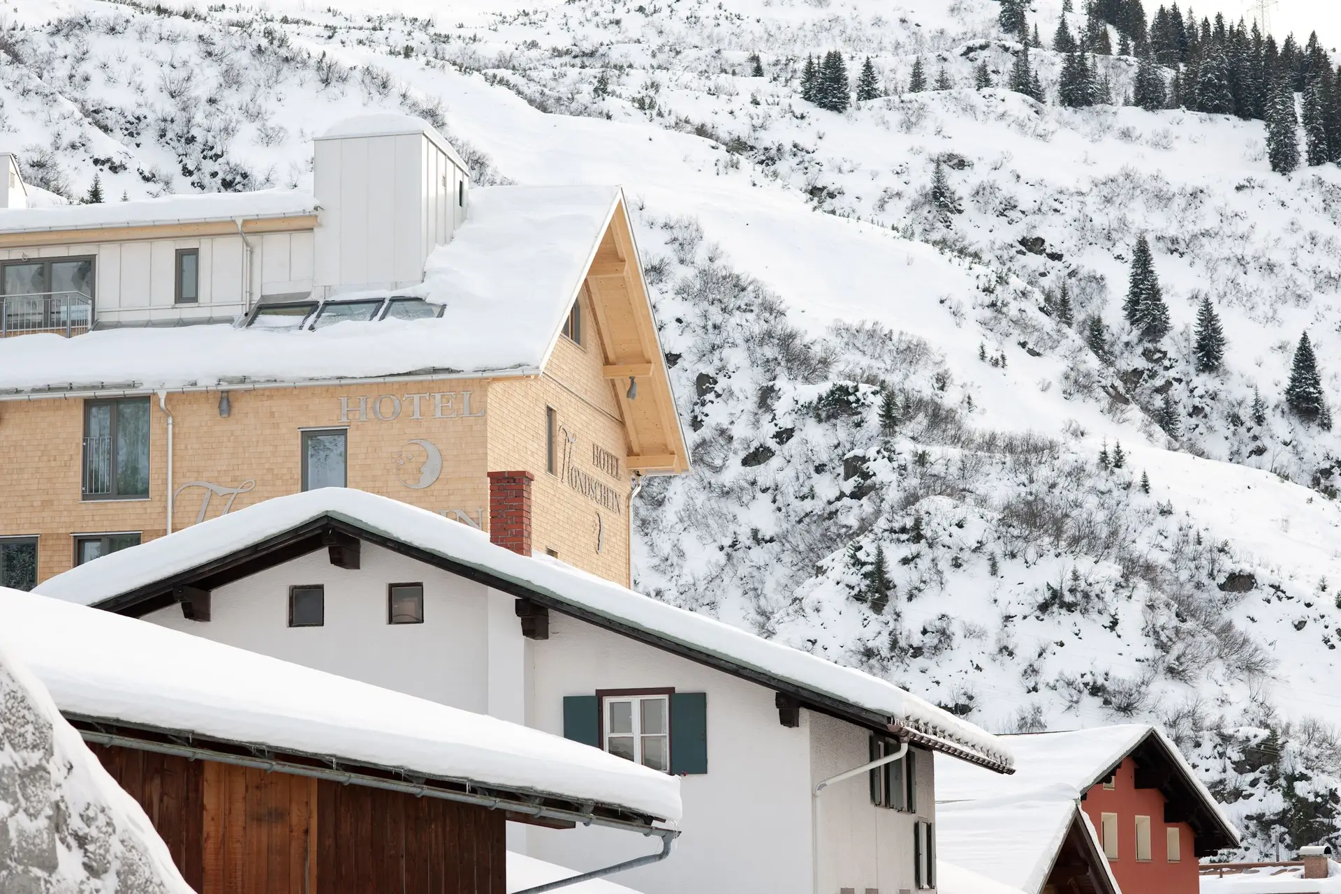 Winterlandschaft in Österreich
