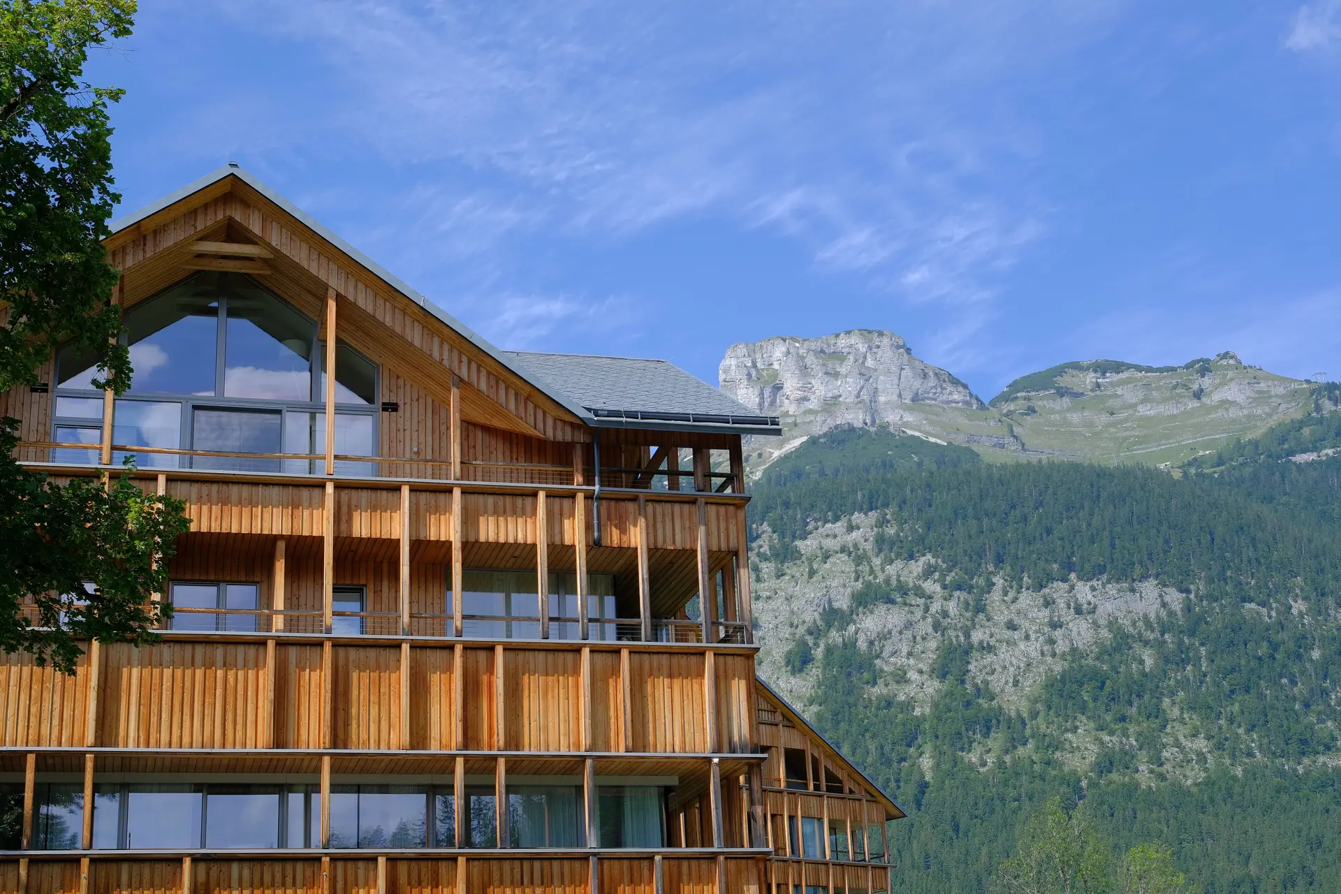 Traditionelles Holzchalet